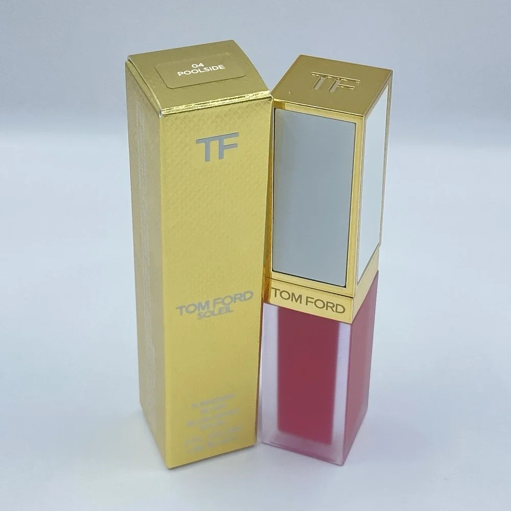 Tom Ford Soleil Sunkissed Liquid Cream Blush 04 Poolside .2 FL OZ 6 ML NIB